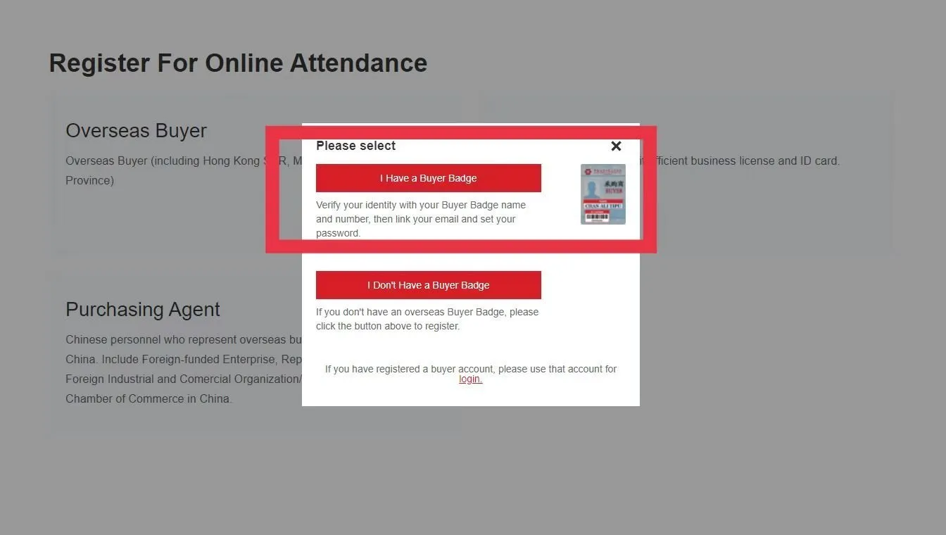 I have a buyer certificate