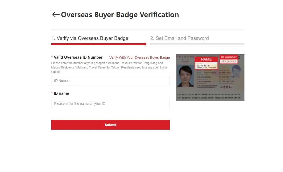 Verify Via Overseas Buyer Badge supplier