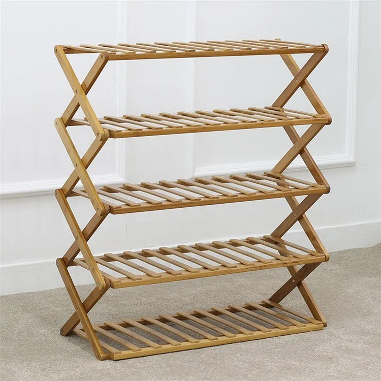 collapsible shoe rack