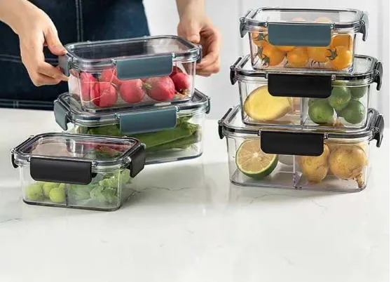 Transparent OEM food container
