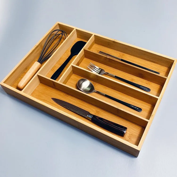 Wood Utensil Tray
