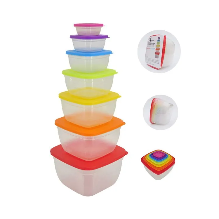 Rainbow Food Container Set