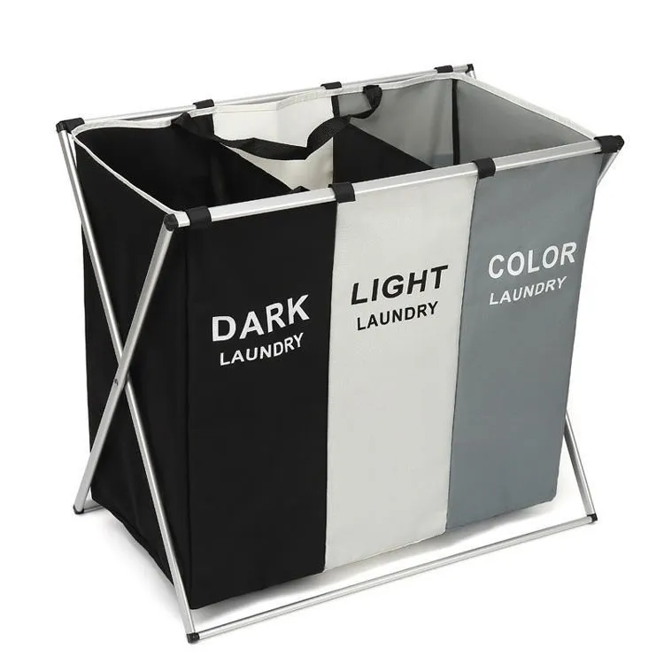 3 Colors Laundry Basket 