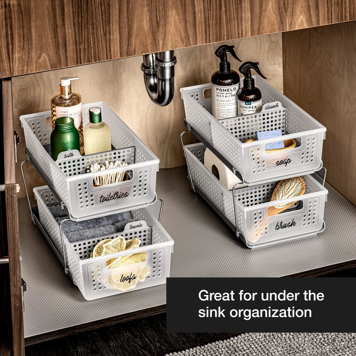 Slide-Out Storage Baskets