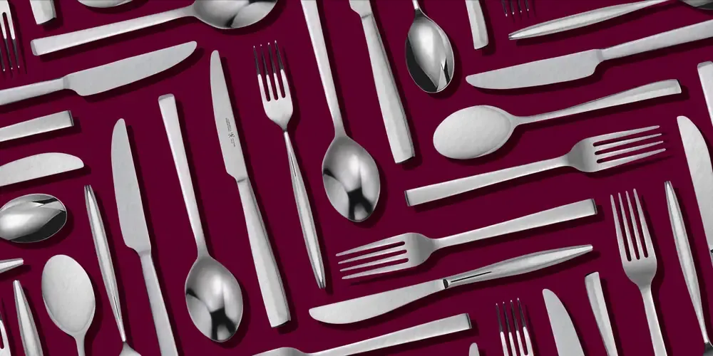 stainless steel flatware