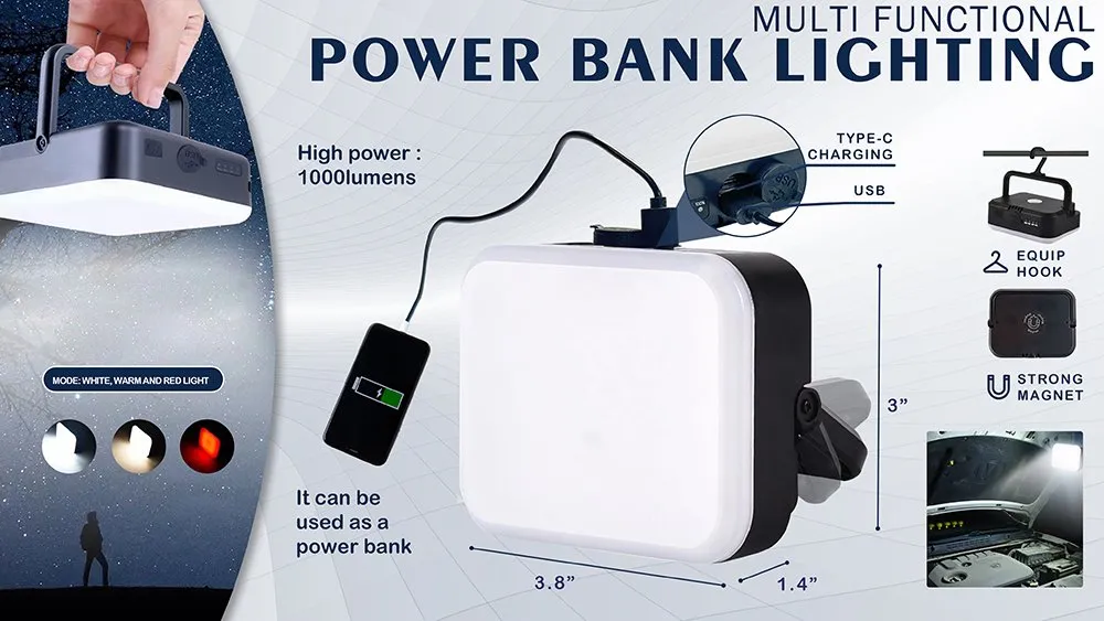 1000 POWER BANK LIGHT