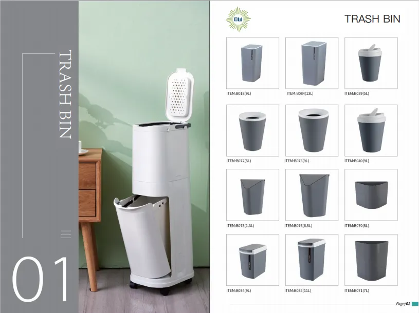 large capacity trash bins