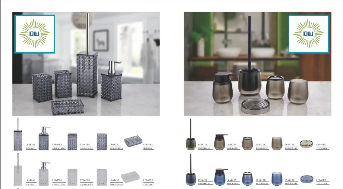 bathroom washroom containers