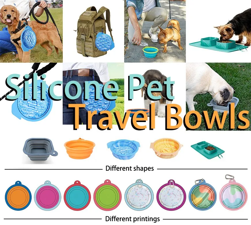 Portable Silicone Pet Bowl