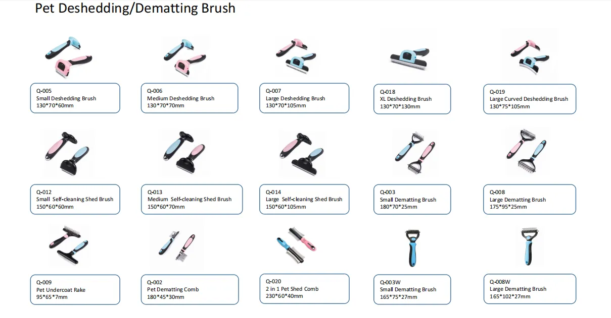 Pet Deshedding Brush