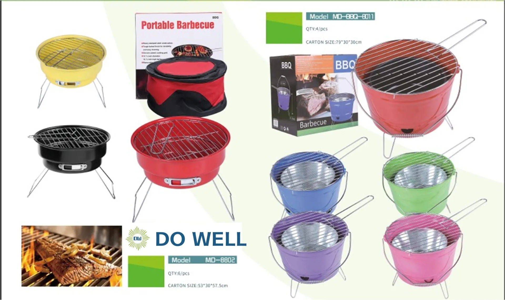 Portable Barbecue Grill